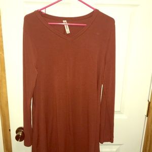 Burnt Orange Dress